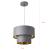 Lustra Lopar G30 E27 gri/auriu [lux.pro] HausGarden Leisure