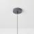 Set 2 bucati lustra Toulon 145 cm metal 2 x E27 gri/ auriu [lux.pro] HausGarden Leisure