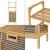 Dulap baie rufe murdareTidaholm bambus cu sac colector detasabil [en.casa] HausGarden Leisure