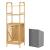 Dulap baie rufe murdareTidaholm bambus cu sac colector detasabil [en.casa] HausGarden Leisure