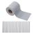 Set 4 bucati folie gard  Jesteburg 140 m PVC gri deschis mat (RAL 7040) [en.casa] HausGarden Leisure