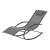 Scaun balansoar gradina Tarent 150 Kg gri inchis [en.casa] HausGarden Leisure
