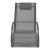 Scaun balansoar gradina Tarent 150 Kg gri inchis [en.casa] HausGarden Leisure