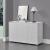 Comoda Paarl WM cu 3 usi si 2 sertare alb mat [en.casa] HausGarden Leisure
