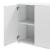 Comoda Paarl WM cu 3 usi si 2 sertare alb mat [en.casa] HausGarden Leisure