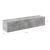 Comoda TV Evaton BO montabila pe perete efect beton [en.casa] HausGarden Leisure