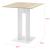Masa bucatarie Lindesnes EW efect stejar/alb [en.casa] HausGarden Leisure