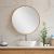 Oglinda de perete rotunda Modugno 60 cm auriu [en.casa] HausGarden Leisure