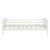 Pat copii Nuuk cu saltea 70 x 140 cm 50 Kg alb [en.casa] HausGarden Leisure