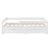 [en.casa]  Pat copii Borgarnes W90 cu saltea, 90 x 200 cm, lemn, 100Kg, alb HausGarden Leisure