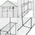 Solar gradina cu rafturi Oosterhout 120 x 186 x 190 cm transparent [en.casa] HausGarden Leisure