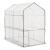 Solar gradina cu rafturi Oosterhout 120 x 186 x 190 cm transparent [en.casa] HausGarden Leisure