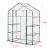 Solar gradina Hoorn 140 x 73 x 195 cm folie PVC transparent [en.casa] HausGarden Leisure