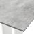 Masa bucatarie patrata Lindesnes BW beton/furnir/alb [en.casa] HausGarden Leisure