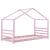 Pat copii Vardo R90 roz mat lacuit [en.casa] HausGarden Leisure