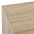 Comoda mobila Granne SE cu 4 rafturi culoarea stejar Sonoma [en.casa] HausGarden Leisure
