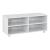 Comoda mobila Granne WM cu 4 rafturi alb mat [en.casa] HausGarden Leisure