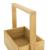 Raft uz casnic din bambus 4 compartimente depozitare Bardu 88 cm [en.casa] HausGarden Leisure