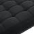 Bancheta tapitata dormitor Salta 120 x 40 x 38 cm negru [pro.tec] HausGarden Leisure