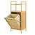 Cos rufe Rendalen cu sac colector detasabil si raft [en.casa] HausGarden Leisure