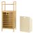 Cos rufe Rendalen cu sac colector detasabil si raft [en.casa] HausGarden Leisure