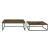 Set 2 masute cafea Haninge masuri diferite [en.casa] HausGarden Leisure