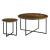 Set 2 masute living Härjedalen masuri diferite [en.casa] HausGarden Leisure
