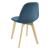 Scaune bucatarie Kopparberg K 3VE set 6 bucati fag albastru [en.casa] HausGarden Leisure