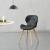 Set 2 scaune de bucatarie Almhult S negru [en.casa] HausGarden Leisure