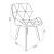 Set 2 scaune de bucatarie Almhult G gri [en.casa] HausGarden Leisure