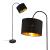 Lampadar Toledo S negru cu abajur inclinabil [lux.pro] HausGarden Leisure