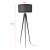 Lampa podea Faro 153 cm 1 x E27 gri deschis [lux.pro] HausGarden Leisure