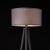 Lampa podea Faro 153 cm 1 x E27 gri deschis [lux.pro] HausGarden Leisure