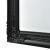 Oglinda de perete Livorno S 132 x 42 x 3,5 cm lemn negru [en.casa] HausGarden Leisure