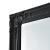 Oglinda de perete Livorno S 132 x 42 x 3,5 cm lemn negru [en.casa] HausGarden Leisure