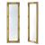 Oglinda de perete Livorno G 132 x 42 x 3,5 cm lemn auriu [en.casa] HausGarden Leisure