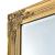 Oglinda de perete Livorno G 132 x 42 x 3,5 cm lemn auriu [en.casa] HausGarden Leisure