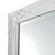 Oglinda de perete Livorno W 132 x 42 x 3,5 cm lemn alb [en.casa] HausGarden Leisure