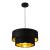 Lustra Lopar S40 1 x E27 negru/auriu [lux.pro] HausGarden Leisure