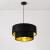 Lustra Lopar S40 1 x E27 negru/auriu [lux.pro] HausGarden Leisure