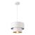 Lustra Lopar W30 1 x E27 alb/argintiu [lux.pro] HausGarden Leisure