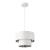 Lustra Lopar W30 1 x E27 alb/argintiu [lux.pro] HausGarden Leisure