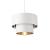 Lustra Lopar W30 1 x E27 alb/argintiu [lux.pro] HausGarden Leisure
