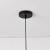 Lustra Lopar S30 1 x E27 negru/auriu [lux.pro] HausGarden Leisure
