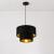 Lustra Lopar S30 1 x E27 negru/auriu [lux.pro] HausGarden Leisure