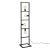 Lampadar Plauen W 4 x E27 negru [lux.pro] HausGarden Leisure