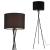 Lampa de podea Grenoble 154 cm 1 x E27 negru [lux.pro] HausGarden Leisure
