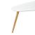 Masuta cafea Langesund W set 2 buc masuri diferite alb/natur [en.casa] HausGarden Leisure