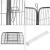 Tarc animale mici companie ABWI-5208 otel 125 x 85 x 70 cm [pro.tec] HausGarden Leisure