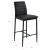 Scaune de bar LidkopingS set 2 buc negru [en.casa] HausGarden Leisure
